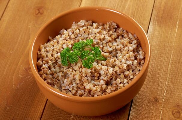 Healthy buckwheat, ideal for a fasting day