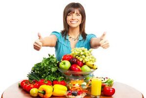 fruits and vegetables for proper nutrition and weight loss