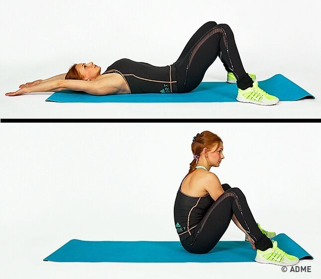 Exercises on the press